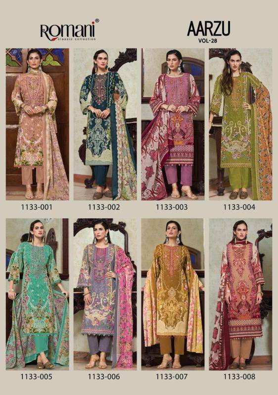 Romani aarzu vol- 28 pakistani Suits online shopping